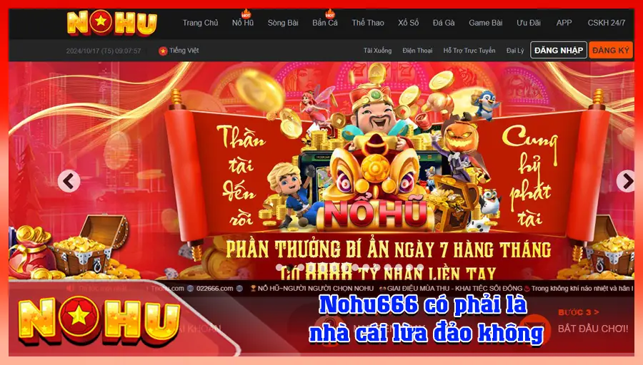 Nohu666 co phai la nha cai lua dao khong